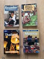 4 x lonely planet reisgidsen van Mexico - Thailand - Ecuador, Gelezen, Lonely Planet, Ophalen of Verzenden, Reisgids of -boek