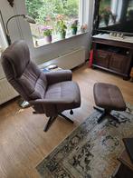 Verstelbare stoel bruin, Huis en Inrichting, Ophalen of Verzenden, Zo goed als nieuw, Minder dan 75 cm, 75 tot 100 cm