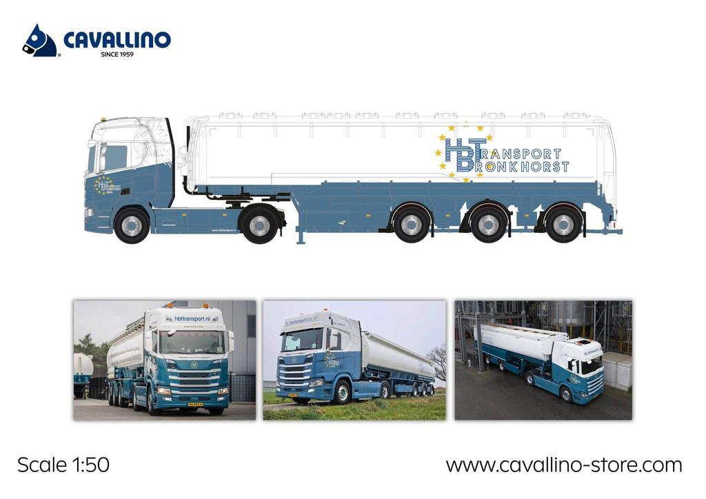 Cavallino 1:50 Bronkhorst, Hobby en Vrije tijd, Modelauto's | 1:50, Ophalen of Verzenden, Nieuw, Bus of Vrachtwagen, Overige merken