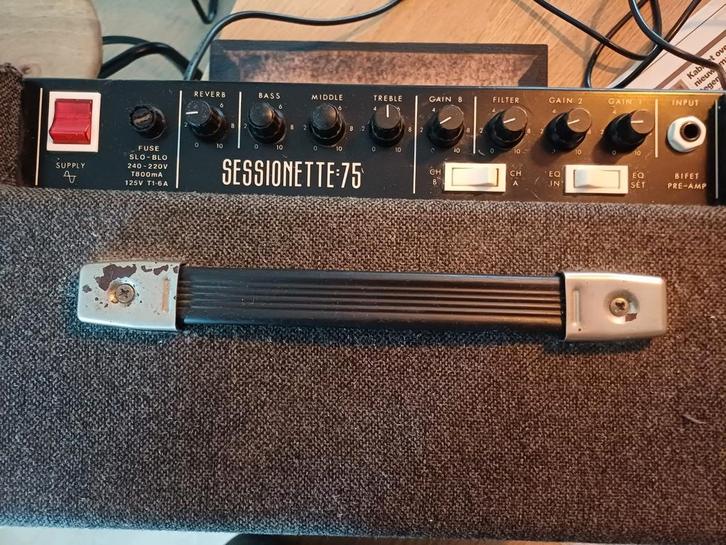 Sessionette versterker, Muziek en Instrumenten, Versterkers | Bas en Gitaar, Gebruikt, Gitaar, 50 tot 100 watt, Ophalen