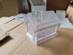 48x spaarpot transparant met dop aan onderkant, Ophalen of Verzenden, Zo goed als nieuw, Dier