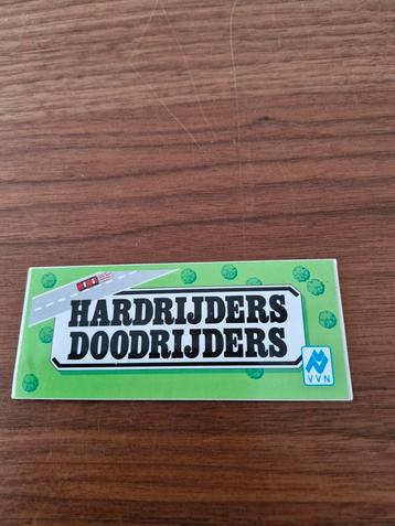 2662 VVN Hardrijders Doodrijders Sticker beschikbaar voor biedingen