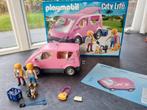 9054 playmobil roze auto met hondjes, Ophalen of Verzenden, Zo goed als nieuw