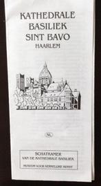 Folder - Kathedrale Basiliek Sint Bavo - Haarlem, Verzamelen, Ophalen, Zo goed als nieuw