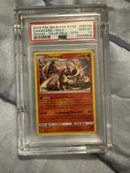 Charizard Staff SM158 PSA 10, Ophalen of Verzenden, Zo goed als nieuw, Losse kaart, Foil