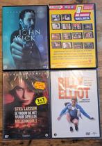 Gratis 4 DVD's. O.a. Billy Elliot en John Wick, Alle leeftijden, Ophalen, Zo goed als nieuw