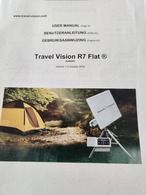 satelliet schotel en tv, Audio, Tv en Foto, Schotelantennes, Zo goed als nieuw, (Schotel)antenne, Overige merken, Ophalen
