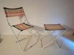 Vintage camping setje, Caravans en Kamperen, Kampeermeubelen, Ophalen of Verzenden, Zo goed als nieuw, Campingstoel