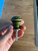Set van 4 Groene Deurknoppen, Huis en Inrichting, Overige materialen, Gebruikt, Overige typen, Ophalen of Verzenden
