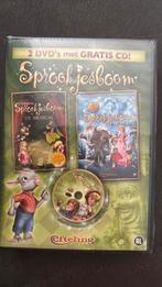 Efteling Sprookjesboom dvd box 2 dvd’s met cd nieuw geseald, Ophalen