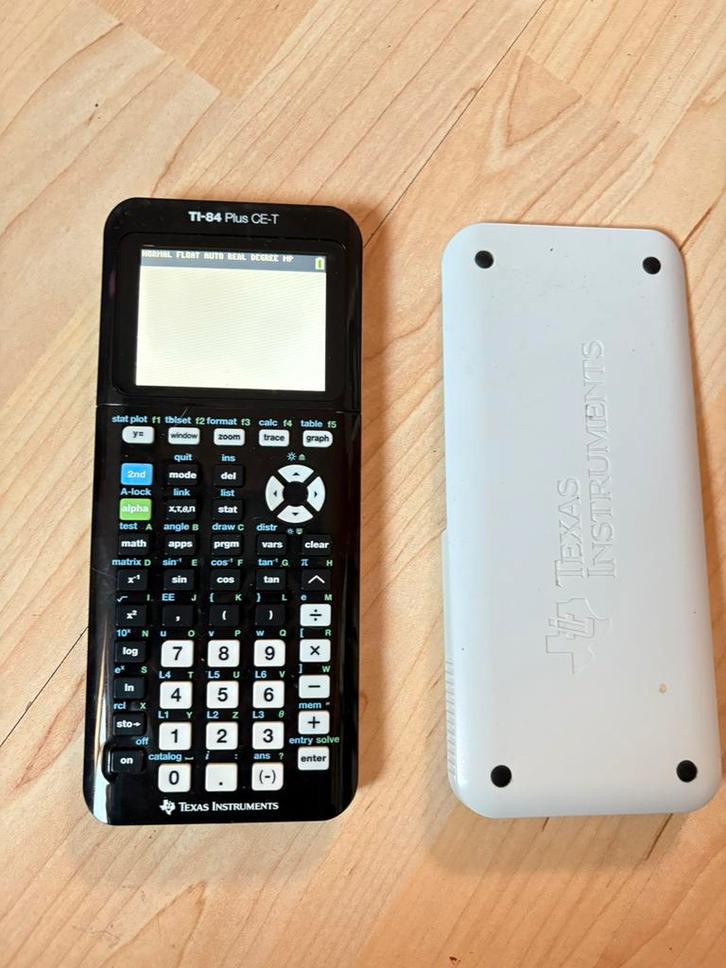 Grafische Rekenmachine TI-84 Plus CE-T, Diversen, Rekenmachines, Zo goed als nieuw, Grafische rekenmachine, Ophalen of Verzenden