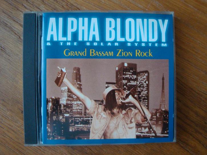 Alpha Blondy & Solar System - Grand Bassam Zion Rock (reggae, Cd's en Dvd's, Cd's | Reggae en Ska, Zo goed als nieuw, Ophalen of Verzenden