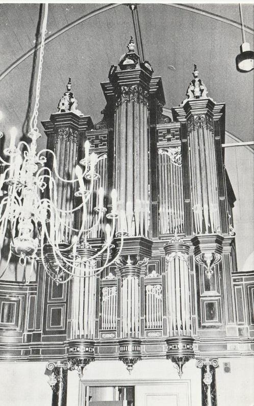 WOGNUM  Ned. Herv. Kerk Mittereither Orgel, Verzamelen, Ansichtkaarten | Nederland, Ongelopen, Noord-Holland, 1960 tot 1980, Verzenden