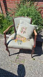 Vintage antieke stoel, Huis en Inrichting, Fauteuils, Ophalen, Gebruikt, Hout, Vintage