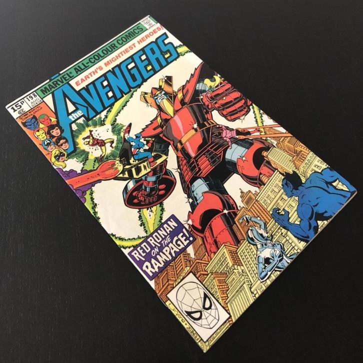 Avengers Vol.1 #198 UK (1980) VF (8.0), Boeken, Strips | Comics, Zo goed als nieuw, Eén comic, Amerika, Ophalen of Verzenden