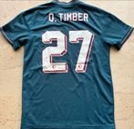 Feyenoord Shirt Uit - 2022 - 2023 - Q.Timber # 27 - Kampioen, Maat M, Ophalen of Verzenden, Gebruikt, Shirt