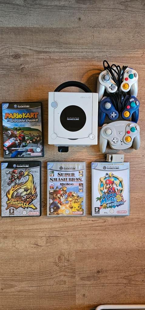 Gamecube Compleet met Games & Controllers!, Spelcomputers en Games, Games | Nintendo GameCube, Gebruikt, Platform, 3 spelers of meer