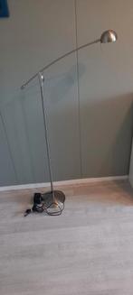 Chromen leeslamp,met aan/uit schakelaar., Huis en Inrichting, Ophalen, Zo goed als nieuw, Metaal, Modern