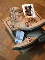 Mexicana laarzen met bloemen maat 38, Ophalen, Zo goed als nieuw, Zwart