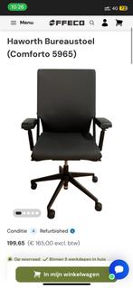 Comforto Haworth 5965 Bureaustoel top!, Ophalen, Ergonomisch, Zo goed als nieuw, Zwart