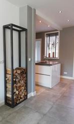 Houtrek, haardhout rek, opslag module, design, industrieel, Ophalen of Verzenden