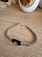 Als nieuwe Buddha to Buddha armband Katje Black Onyx E 19 cm, Ophalen of Verzenden, Zo goed als nieuw, Zwart, Zilver