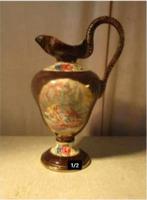 Prachtige Beschilderde Kruik - Bequet Quaregnon - 27cm, Ophalen of Verzenden