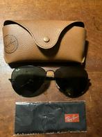 ray ban aviator large metal zonnebril donkergroen glas, Ophalen of Verzenden, Nieuw, Zwart, Ray-Ban