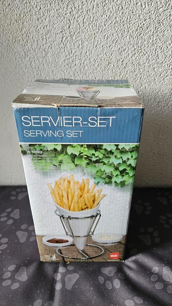 Villa Loca Serveerset 5x - Nieuw in doos!, Huis en Inrichting, Keuken | Keukenbenodigdheden, Nieuw, Ophalen