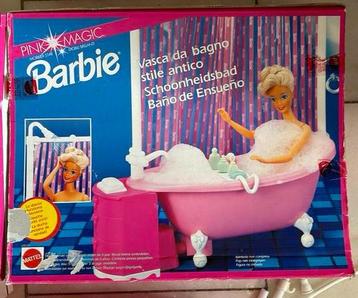 Barbie schoonheidbad vintage werkt met echt water + 