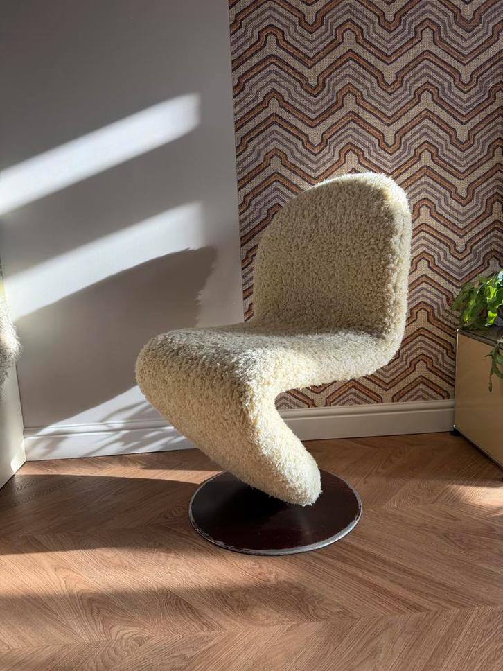 Vintage Verner Panton Stoel, Antiek en Kunst, Antiek | Meubels | Stoelen en Banken, Ophalen of Verzenden