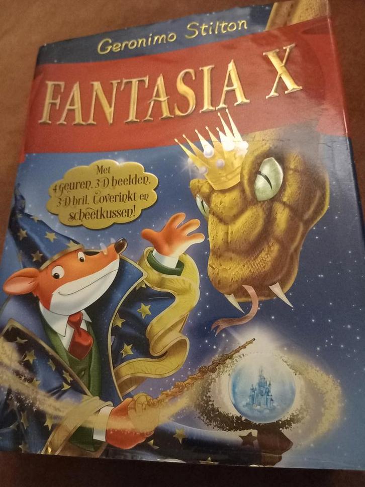 Geronimo Stilton - Fantasia X, Boeken, Kinderboeken | Jeugd | onder 10 jaar, Zo goed als nieuw, Fictie algemeen, Ophalen