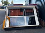 Kozijn met deur, Doe-het-zelf en Verbouw, Kozijnen en Schuifpuien, Gebruikt, Deurkozijn, Inclusief glas, 225 cm of meer