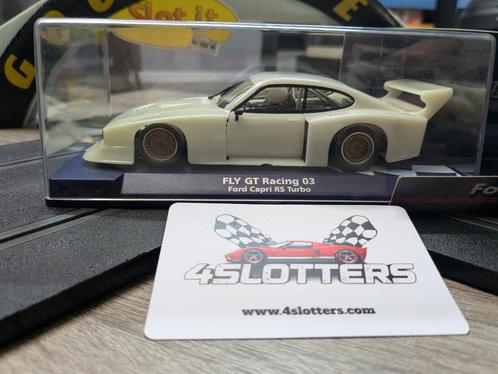 Fly Ford Capri RS Turbo Racing White Fluo Glow in the Dark, Kinderen en Baby's, Speelgoed | Racebanen, Nieuw, Elektrisch, Overige merken