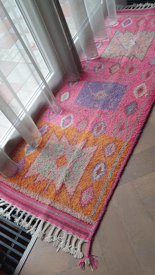 HK Living Wool Runner - Handgemaakt wollen tapijt, Huis en Inrichting, Stoffering | Tapijten en Kleden, Zo goed als nieuw, 50 tot 100 cm