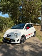 Abarth 500 1.4T 180pk (Pano/Carplay/leer/monza/OZ), Voorwielaandrijving, USB, 15 km/l, Zwart