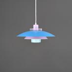 Blauwe Scandinavische designlamp - Formlight, Huis en Inrichting, Lampen | Hanglampen, Ophalen of Verzenden, Zo goed als nieuw