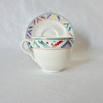 Villeroy en Boch Indian Look kop en schotel, Huis en Inrichting, Keuken | Servies, Gebruikt, Verzenden, Zie omschrijving, Overige stijlen