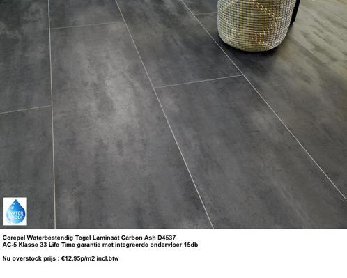 LAMINAAT PVC PARKET VLOEREN v.a. €6,95p/m2, Huis en Inrichting, Stoffering | Vloerbedekking, Nieuw, Laminaat, Wit, Crème, Beige