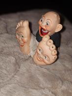 Antiek Bisque  beeldje van man met voeten, Antiek en Kunst, Ophalen of Verzenden