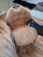 2 eetkamerstoelen bruin, Huis en Inrichting, Stoelen, Ophalen, Gebruikt, Bruin, Twee