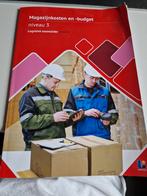 Magazijnkosten en -budget Niveau 3 - Logistiek, Boeken, Ophalen of Verzenden, Zo goed als nieuw, Overige niveaus, Overige vakken