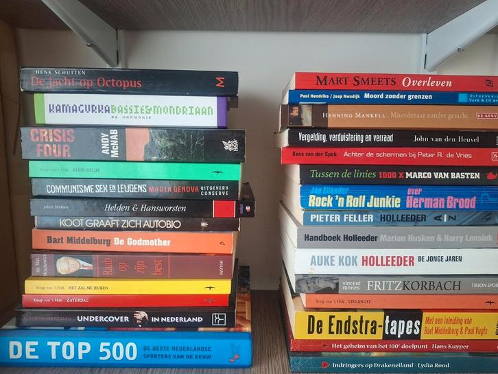 Boekenverzameling - Diverse genres, Boeken, Overige Boeken, Gelezen, Ophalen of Verzenden