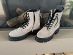Stoere veterboots, mt 39, nieuwstaat! Suede; zijkant rits., Beige, Lage of Enkellaarzen, Ophalen of Verzenden, Zo goed als nieuw