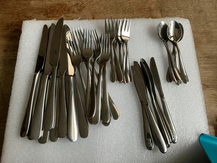 Casa Mesa bestek, Huis en Inrichting, Keuken | Bestek, Gebruikt, Los bestek, Rvs of Chroom, Ophalen of Verzenden
