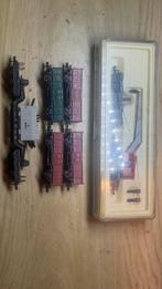 Set Wagons, Minitrix, Fleischmann, etc, Hobby en Vrije tijd, Modeltreinen | N-Spoor, Gelijkstroom, Trix, Ophalen of Verzenden