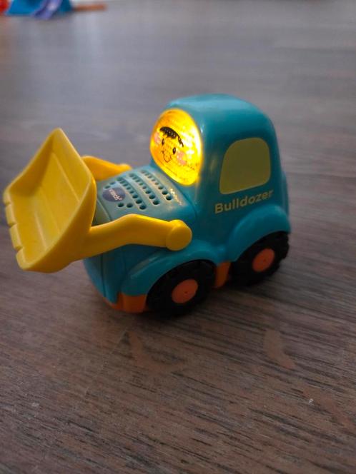 V tech toet toet Bulldozer - als nieuw, Kinderen en Baby's, Speelgoed | Vtech, Zo goed als nieuw, 2 tot 4 jaar, Ophalen of Verzenden