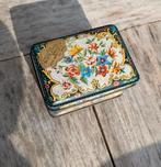 Bloemen blik, Verzamelen, Blikken, Ophalen of Verzenden, Gebruikt, Overige