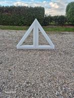 Hard Houten Driehoek kozijnen - Nieuw, Gevelraam of Ruit, 80 tot 120 cm, Nieuw, Ophalen of Verzenden