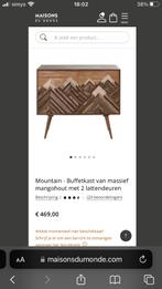 Te koop: lage buffetkast / tv meubel, Huis en Inrichting, Kasten | Buffetkasten, Ophalen, 100 tot 150 cm, Hout, Minder dan 100 cm